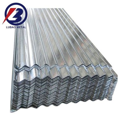 0.1-1mm Épaisseur DX51D GI tôles de toiture ondulées galvanisées tôles de toiture ondulées zinc pour le service de traitement de perforation
