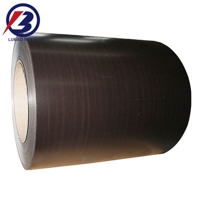 Demande du client Surface lisse pour les fleurs ASTM Conception PPGL feuille de revêtement de couleur PPGI bobines en acier galvanisé bobines
