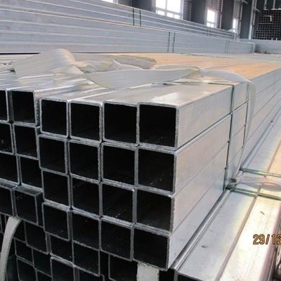Pipe d'acier galvanisé à chaud chinoise Q195 avec revêtement Z275-Z600 et MTC fourni