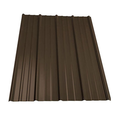 Couleur personnalisée Ral Décoiling GI PPGI PPGL 0,2-2,0 mm Dx51d Plaque de toiture revêtue de couleur Galvanisée Plaque de toiture métallique ondulée