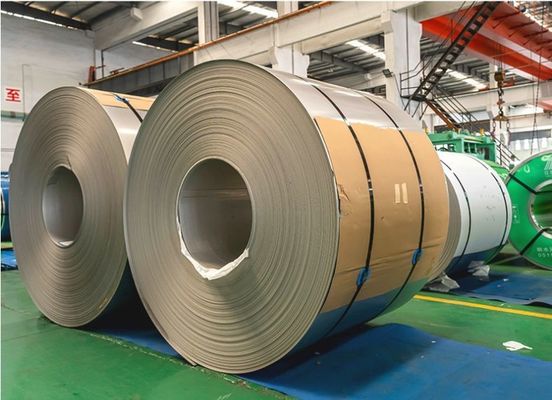 201 bobine en acier inoxydable 1,0 mm d'épaisseur 2B Finition résistante à la corrosion Convient pour la décoration de la construction