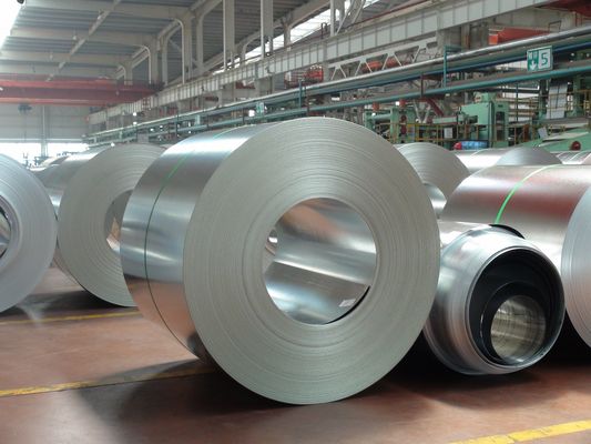 Coil en acier inoxydable de qualité industrielle 410 à surface de trame de 0,5 mm, de type mince et de haute résistance, non huilé