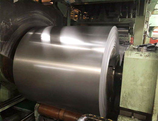 Coil en acier inoxydable de qualité industrielle 410 à surface de trame de 0,5 mm, de type mince et de haute résistance, non huilé