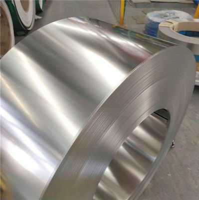 Coil en acier inoxydable de qualité industrielle 410 à surface de trame de 0,5 mm, de type mince et de haute résistance, non huilé
