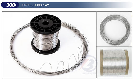 Série 300 Grade Excellent Annealing Pickling Fil d'acier inoxydable 304 316 410 avec une teneur en Si de 1,0%.