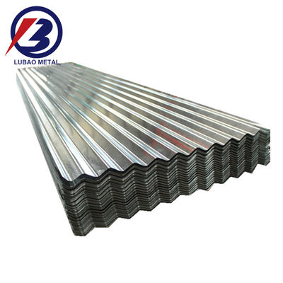 DX51d SGCC GI tôles de toiture ondulées galvanisées tôles de toiture ondulées zinc Prime Spangle régulier avec certificat GS