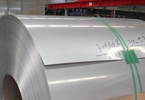 6.4M Longueur 201 202 304 316 316L 310S 309S bobine en acier inoxydable laminée à froid pour divers besoins industriels