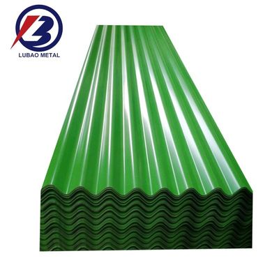 30-275 g/m2 Galvalume prépeint Ppgi Carreaux de toiture Zinc GI Galvanisée ondulée tôle d'acier galvanisé avec service de traitement de soudage
