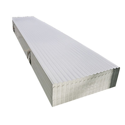 Résistance PPGI couleur tôle de toiture ondulée Matériau de construction Ibr Sgcc Zinc enduit à chaud Carreaux de fer prépeints