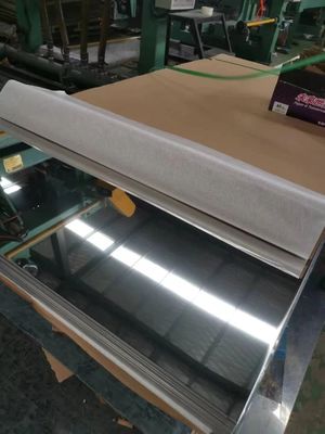 BA 2B 8K bobine en acier inoxydable de surface 301 304 316 pour le service de perforation et une tolérance élevée