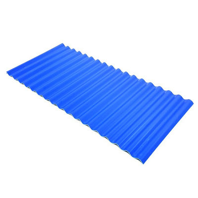 Plaque de toiture en acier galvanisé de pleine dureté GI PPGI PPGL 0,4 mm Épaisseur 1000 mm Largeur Plaque ondulée colorée pour le soudage