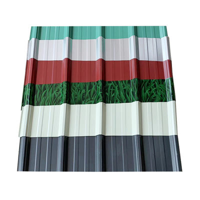 Technique de carreaux ondulés garantie 9002 9006 Plaque de toit en acier ondulé de couleur laminée à froid laminée à chaud et garantie