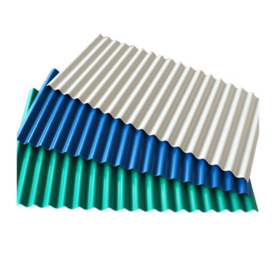 Technique de carreaux ondulés garantie 9002 9006 Plaque de toit en acier ondulé de couleur laminée à froid laminée à chaud et garantie