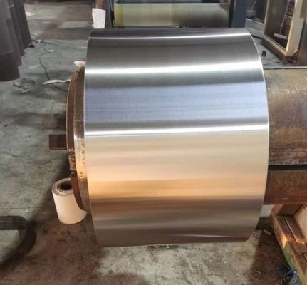 301 304 316 410 BA 2B NO1 bobine en acier inoxydable laminée à froid bobine en acier inoxydable avec service de transformation et largeur 1000-1500 mm