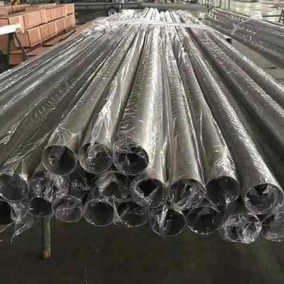3 mm d'épaisseur 150 mm OD tuyau industriel en acier inoxydable 5 m longueur droite ligne de cheveux Surface haute résistance 316 huilée ou non huilée Non huilée