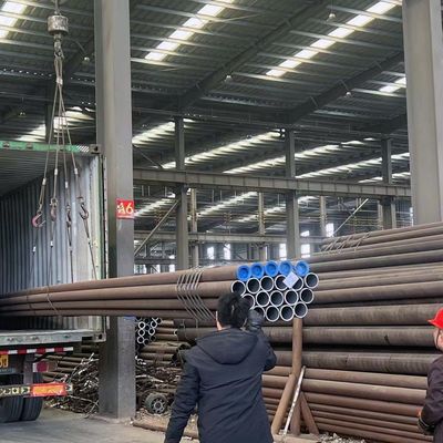 ASTM A106/A53/A192 Gr. B A106b ERW Tuyaux métalliques en fer Tuyaux en acier sans soudure pour le transport des eaux usées de pétrole et de gaz dans le cadre de la norme JIS