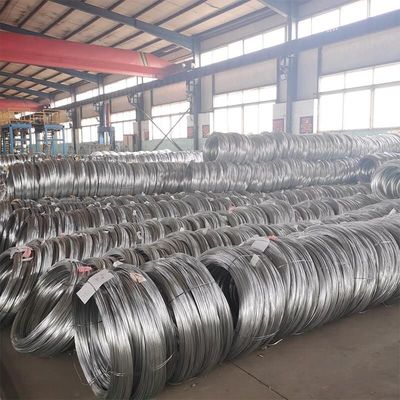 JIS Standard 2 mm Diamètre 500 MPa Résistance à la traction Precision fil galvanisé pour le soudage dans des emballages compacts