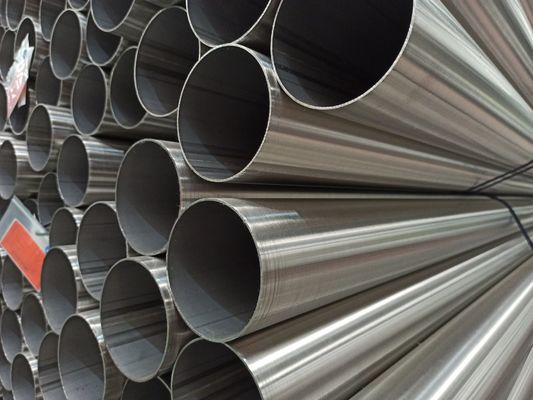 Ligne de soudage ERW 301 304 316 410 BA 2B 8K tuyau en acier inoxydable pour tuyau ovale Taille 10x20-110-120mm à prix abordable