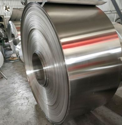 Service de traitement de flexion 301 304 316 410 BA 2B NO1 bobine en acier inoxydable laminée à froid avec longueur personnalisée