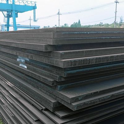 Prime HRC bas carbone ASTM A36 Q195 Q235 SS400 Épaisseur 0,8-300 mm d'acier doux MS tôle d'acier laminée à chaud pour plaque de conteneur