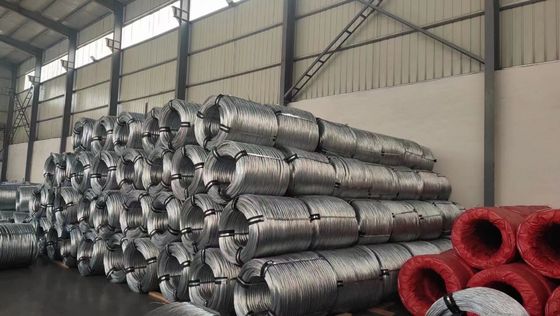 Matériaux de construction Fil GI zinc galvanisé avec finition brillante 4,0 mm d'épaisseur et haute résistance