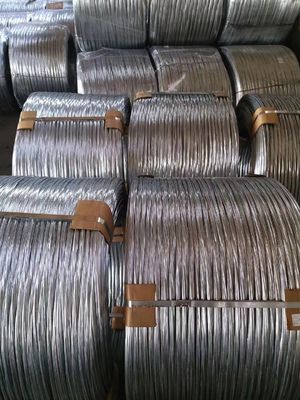 Matériaux de construction Fil GI zinc galvanisé avec finition brillante 4,0 mm d'épaisseur et haute résistance