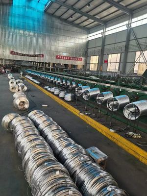 Matériaux de construction Fil GI zinc galvanisé avec finition brillante 4,0 mm d'épaisseur et haute résistance