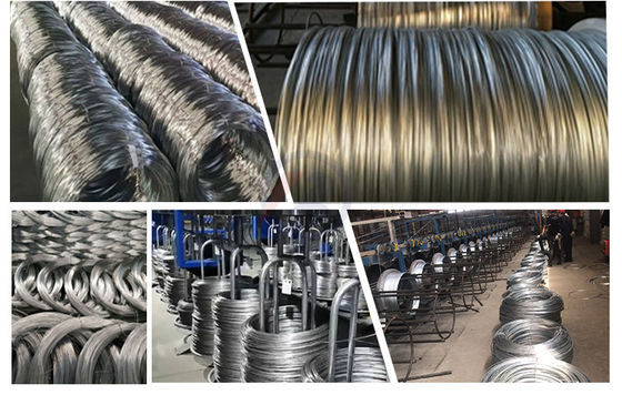 Cable galvanisé à froid de qualité AISI à haute teneur en carbone 0,5 mm, 1,0 mm, 1,5 mm pour et spéciaux