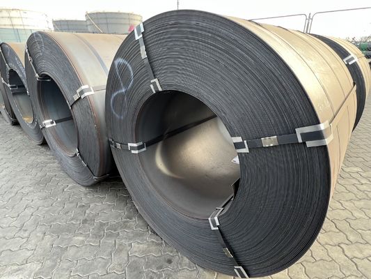 Coil d'acier laminé à chaud homologué par la CE Full Hard Carbon Steel Strips/Coils Bright Black Annealed HRC Steel pour plaque et bobine