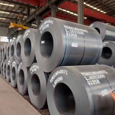 Meilleures bobines enroulées à chaud en coil d'acier au carbone dur ASTM A36 A283 A387 Q235 Q345 avec passage de peau et dureté
