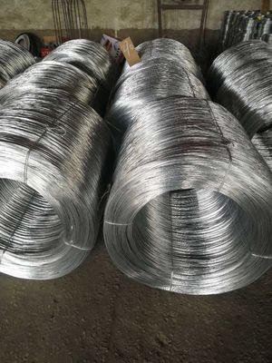 19 protection des fils de fil fil de fer galvanisé fil d'acier avec norme GB Q195 Q235