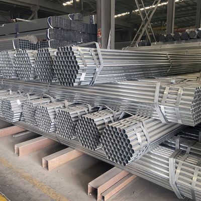 ASTM Q195 Q215 Q235 Q345 tuyau rond galvanisé à chaud pour une construction robuste et durable
