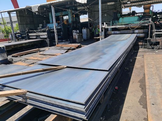 Coils d'acier au carbone entièrement dur laminés à chaud / à froid / bandes avec recuit noir brillant 5-12 mm d'épaisseur et ± 1% de tolérance