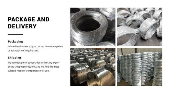 Artisanat AISI Fil galvanisé à haute teneur en carbone 0,5 mm 1,0 mm 1,5 mm pour projets de production d'artisanat