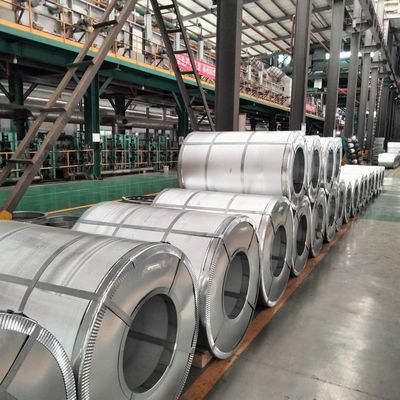 20 à 275 g/m2 revêtement de zinc ASTM Standard Couleur personnalisable revêtue bobines d'acier galvanisé pour diverses applications de construction
