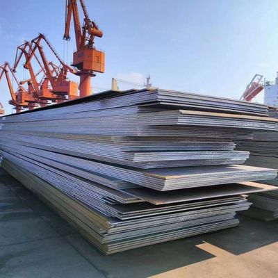 Technique de laminage à chaud Q235B Q235 Acier 8 mm Épaisseur 1500 mm Largeur pour génie de la construction générale Plaque de tôle en bobine