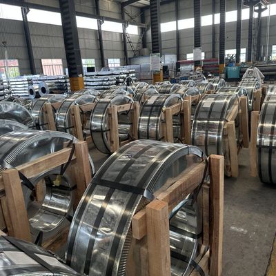 SGCC certifié ISO9001 DX51D Z bobine galvanisée pour la production de tuyaux en acier