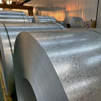 Z30-275g bobines d'acier galvanisé à gros étriers de 0,12 mm à 4,0 mm épaisseur personnalisée feuille de fer en rouleau / tolérance de bobine ± 1%
