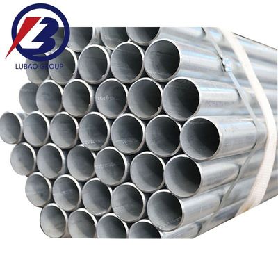 Pipe galvanisée trempée à chaud avec construction en acier soudé sur mesure et facturation
