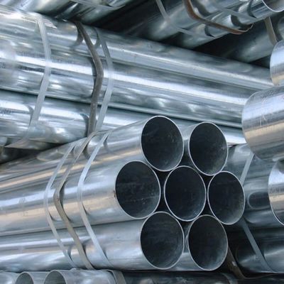 Pipe galvanisée trempée à chaud avec construction en acier soudé sur mesure et facturation