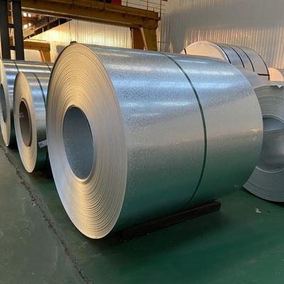 Coil d'acier galvanisé laminé à chaud SGCC CGCC AISI Z275 avec passage de peau et personnalisation