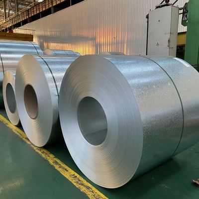 Coil d'acier galvanisé laminé à chaud SGCC CGCC AISI Z275 avec passage de peau et personnalisation