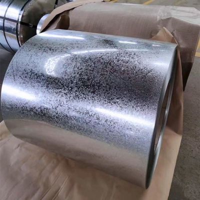 DX51D bobines d'acier galvanisé 0,12 mm-4,0 mm épaisseur personnalisée feuille de fer en rouleau / bobine avec tolérance garantie