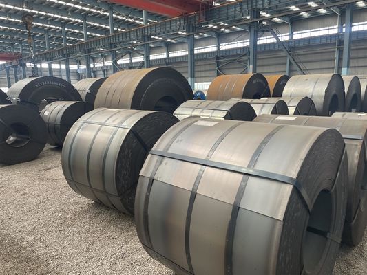 Technologie laminée à chaud BS EN 10025 S235JR Acier résistant à l'usure 1,5 mm 5 mm 10 mm Épaisseur d'équipement lourd conçu HRC