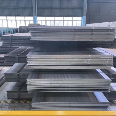Panneau de toiture en tôle métallique en acier chaud en tôle d'acier au carbone en tôle d'acier laminé à chaud pour le certificat KS et le pass de peau