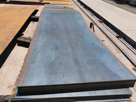 2.0-3.5 mm Épaisseur Matériau de construction de bâtiment A36 Q235 Q355 Q345ms S275jr Plaque d'acier laminée à chaud du vendeur