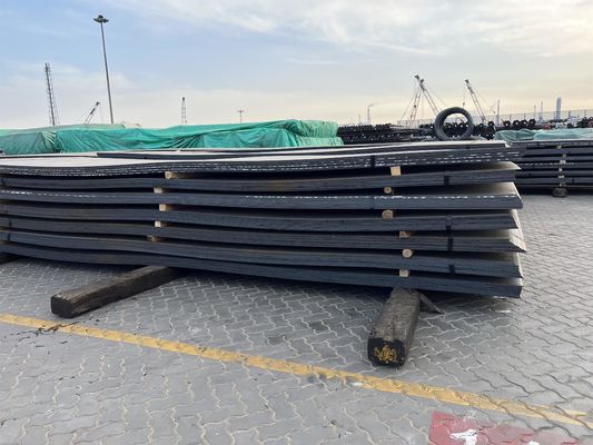 2.0-3.5 mm Épaisseur Matériau de construction de bâtiment A36 Q235 Q355 Q345ms S275jr Plaque d'acier laminée à chaud du vendeur
