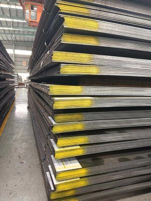 2.0-3.5 mm Épaisseur Matériau de construction de bâtiment A36 Q235 Q355 Q345ms S275jr Plaque d'acier laminée à chaud du vendeur