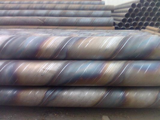 Pièces en acier soudé SSAW non alliées pour le transport de fluides à basse pression Ventes directes