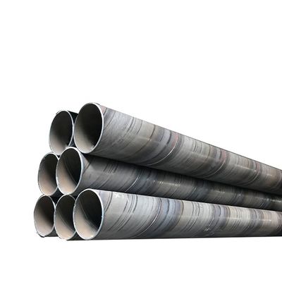 Pipe en acier soudé SSAW de 5 mm à 30 mm d'épaisseur pour le transport de fluides à basse pression de pétrole et de gaz naturel